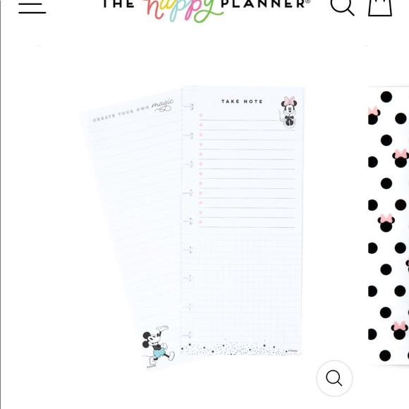 🥳HP🥳 Minnie Mouse Magical Moment Planner Bundle. - Picture 12 of 15